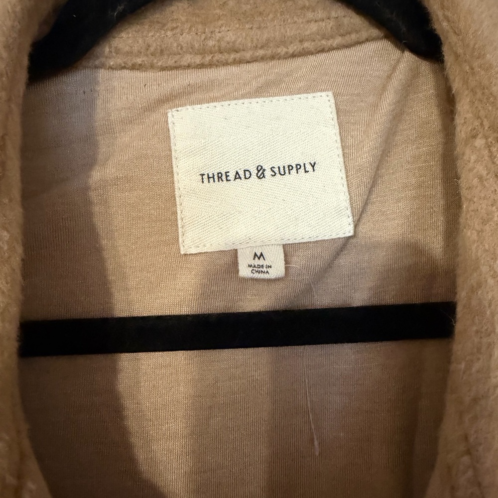 Thread & Supply Camel Shacket - image 3